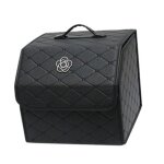 Organisateur de coffre de voiture - salalis - modèle en cuir pu - haute capacité - anti - poussière - ... Organisateur de coffre de voiture - salalis - modèle en cuir pu - haute capacité - anti - poussière - ...