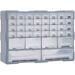Organisateur multi - tiroirs - vidaxl - 40 tiroirs - bote  coudre - armoire de rangement - outils