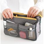 Organisateur de sac gris pour changer de sac en?