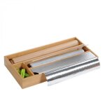 Organisateur de tiroir et drouleur de papier alimentaire