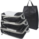 Organisateurs de voyage lot de 9 sacoches de rangement valise impermable sacs compression packing cubes ...