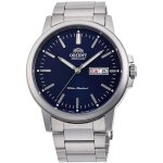 Orient ra - aa0c02l19b ? montre m�canique homme 42 mm cadran bleu bracelet acier argent