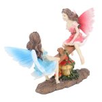 Ornement de statue - vvikizy - statue de f�e en r�sine - d�coration de jardin - 215x165 cm - mixte