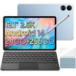 Oscal elite1 tablette tactile 12 android 14 ram 24go rom 256go - sd 1to 8800mah(33w) mode pc wps stylet ...