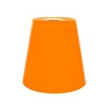 Osmania - abat - jour conique verre cone orange 1 ampoule e27 style: pop color d26xh115cm