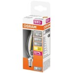 Osram ampoule led flamme coup de vent filament variable dimmable 45w e14 - blanc chaud