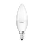 Osram ampoule led flamme e14 - 57 w - dépoli - blanc chaud Osram ampoule led flamme e14 - 57 w - dépoli - blanc chaud