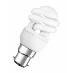 Osram dulux superstar micro twist 12 w 60 w spirale b22d 740 lm blanc chaud