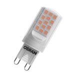Lampe led star pin - osram - g9 - blanc chaud - 430 lumen - remplacement 37w - ampoules Lampe led star pin - osram - g9 - blanc chaud - 430 lumen - remplacement 37w - ampoules