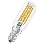Osram led special e14 tubular ampoule t26 filament claire 6. 5w 730lm - 827 blanc trs chaud dimmable ...