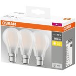 Osram - led standard full glass 7w b22 blanc chaud boite de 3