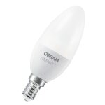 Osram smart + ampoule led connectée - e14 flamme - dimmable blanc chaud / froid 6w (=40w) - pilotable ... Osram smart + ampoule led connectée - e14 flamme - dimmable blanc chaud / froid 6w (=40w) - pilotable ...