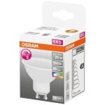 Osram spot led rgbw variable + télécommande 4. 5w gu10 250lm 2700k chaud - boite de 1 Osram spot led rgbw variable + télécommande 4. 5w gu10 250lm 2700k chaud - boite de 1