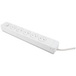 Otio bloc mantea parafoudre 5 prises easyeject + 2 usb - blanc