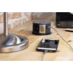 Bloc multiprise encastrable - otio - inox - 3 prises 16a - 2 ports usb - led dcorative