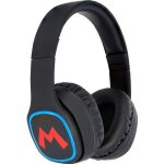 Casque bluetooth - otl - super mario - noir - junior - sur - oreille