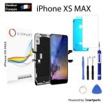 Ouismart� ecran tft incell lcd vitre tactile sur chassis pour iphone xs max noir + outils + verre + joint ...