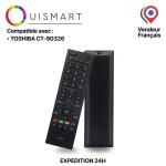 Télécommande - ouismart - ct - 90326 - compatible toshiba - universelle - noir Télécommande - ouismart - ct - 90326 - compatible toshiba - universelle - noir