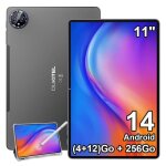 Oukitel ot12 tablette tactile 11 pouces 16go (4 + 12) ram / 256go rom android 14 8000mah widevine l1 ...