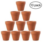 Ounona 10 pcs 4. 5x4 cm petit mini en terre cuite argile céramique poterie planteur cactus fleur pots ... Ounona 10 pcs 4. 5x4 cm petit mini en terre cuite argile céramique poterie planteur cactus fleur pots ...