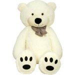 Ours en peluche tedbi - crème vanille - xxl 180cm - enfant - intérieur Ours en peluche tedbi - crème vanille - xxl 180cm - enfant - intérieur
