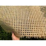 Outad� 90cm largeur rouleau de cannage rouleau de toile en rotin naturel pour projets de cannage90 x ...