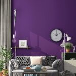 Papier peint - outad - uni - violet - 10 m x 053 m - non - tiss�