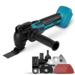 Outil oscillant multifonction - yofidra - multifonction 18v - 22 accessoires - 600w - 6000 - 20000 opm ...