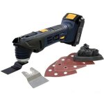 Outil oscillant multifonction sans fil 18v 642042 gmc batterie 15 ah