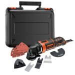 Outil oscillatoire multifonction filaire - black + decker - mt300ka - qs - 300w - d�coupe pon�age grattage ...