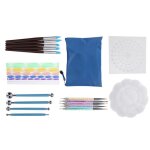 Outil de peinture par points - omabeta - mandala - 25 pices - kit de dmarrage - idal pour dbutants ...
