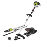 D�broussailleuse - greatland - 4 en 1 - moteur 52cc - largeur de coupe 43 cm - harnais double