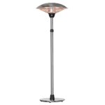Outsunny parasol chauffant lectrique 3000w et ip44