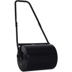 Durhand - rouleau gazon - métal - 50x32x108cm - noir Durhand - rouleau gazon - métal - 50x32x108cm - noir