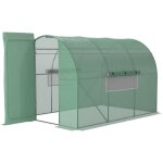 Outsunny - serre de jardin - acier galvanisé - 300x200x200cm - vert Outsunny - serre de jardin - acier galvanisé - 300x200x200cm - vert