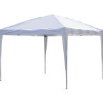 Tonnelle de jardin - outsunny - 3x3m pliante pop up tente pliable barnum anti - uv sac de transport - ...