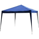 Tonnelle de jardin - outsunny - 3x3m pliante pop up tente pliable barnum anti - uv sac de transport - ...