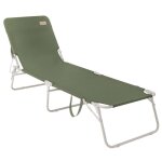 Outwell chaise longue pliable vert vignoble transat camping plage ext�rieur 428234