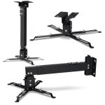 Support plafond universel - overmax - ceiling mount - jusqu 25 kg - noir - rglable