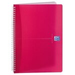 Oxford cahier reliure int�grale a4 180 pages polypropyl�ne - petits carreaux my colours