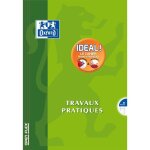 Oxford cahier travaux pratiques openflex - grands carreaux - 80 pages - 32 cm x 24 cm x 06 cm