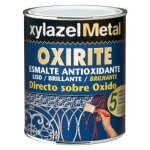 Peinture antirouille - oxirite - lisse noir brillant - 750 ml - multi - couches - alkyde