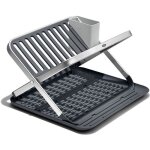 Égouttoir à vaisselle pliable 2 étages - oxo - 416 cm x 37 cm - gris - aluminium / plastique Égouttoir à vaisselle pliable 2 étages - oxo - 416 cm x 37 cm - gris - aluminium / plastique