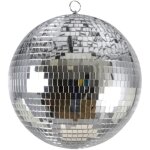 Ptit clown re71198 grande boule  facettes disco 30 cm  suspendre