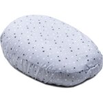 Ptit lit charlotte pour coussin dallaitement - toiles - bleu