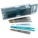 Pack de 10 lames bois & mtal pour scie - sauteuse?? makita b - 44426