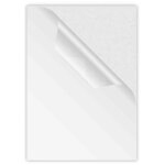 Pack de 100 pochette � plastifier 67 x 99 mm 250 micron (2x125) brillant