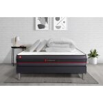 Pack 140x200 matelas regen � m�moire de forme + sommier kit noir + couette 240x220 cm + 2 oreillers 60x40cm ...