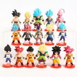 Pack de 16 figurines dragon ball z - sebthom - modèle dragon ball z - rouge - jouet - intérieur Pack de 16 figurines dragon ball z - sebthom - modèle dragon ball z - rouge - jouet - intérieur