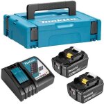 Pack 2 batteries 18v de 50 ah li - ion makita - 197624 - 2 (chargeur + coffret makpac)